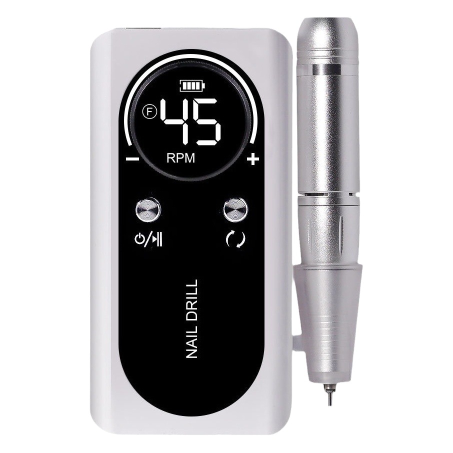 Nueva amoladora de uñas transfronteriza, amoladora de uñas profesional, descargador de uñas eléctrico, herramienta de amoladora de uñas inalámbrica de almacenamiento