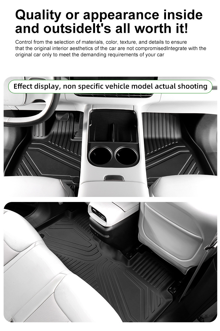 Suitable for 22-25 Acura Mdx Car Special Floor Mats Tpe Floor Mats Trunk Mats Cross-Border