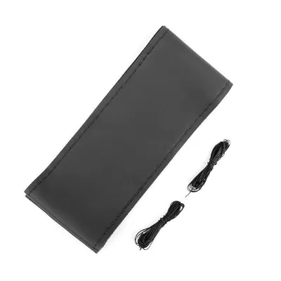 Breathable, Non-Slip, Suitable for All Steering wheel cover - first-layer-pure-cowhide-non-porous-black-thread-default-item