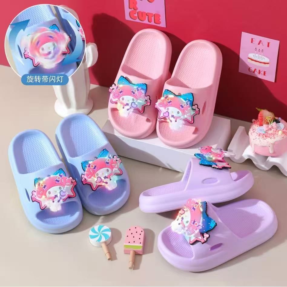 New Eva Kidsren's Slippers for Boys and Girls, Non-Slip Slippers, Summer Cute Cartoon Baby Soft-Soled Slippers, Various Styles