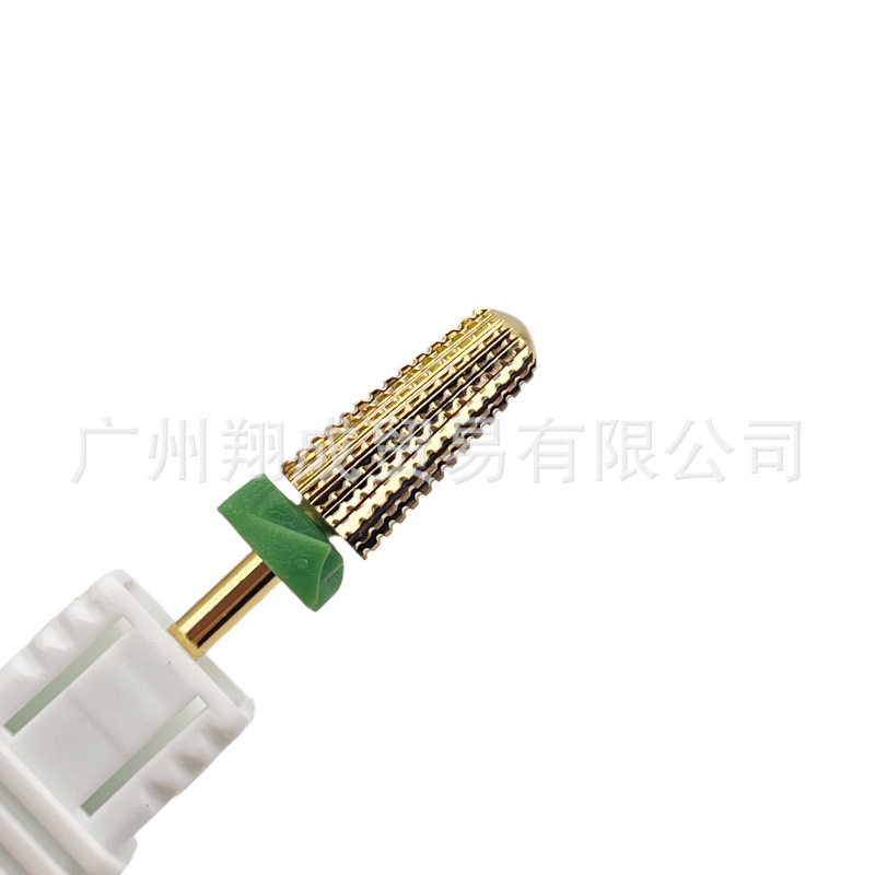 Nail art de gama alta frontal cabeza de molienda + eliminación de uñas de aleación de acero de tungsteno taladro de eliminación de uñas taladro tallado cabeza de molienda