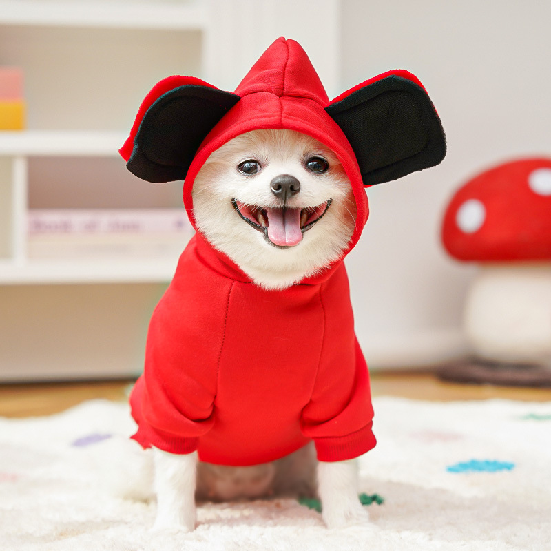 Marca de invierno y otoño lindo gato de dibujos animados camisa de ropa de mascotas ropa de perro gato ropa de perro al por mayor