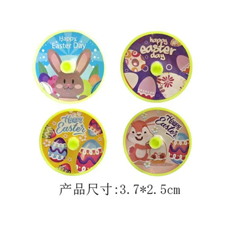 3,8 CM Пасхальный маленький гироскоп небольшое вращение