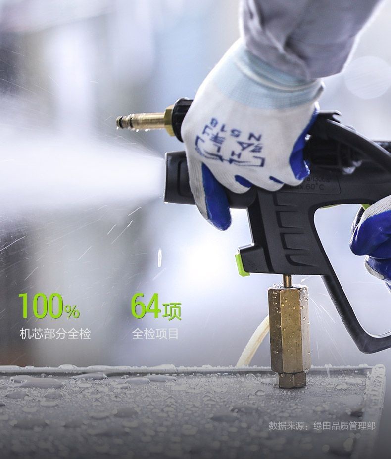 Greenfield Pufferfish Ultra-High Pressure Car Washer Household 220V Water Pump Fully Automatic Cleaning Machine Water Gun High Power Handy Gadget