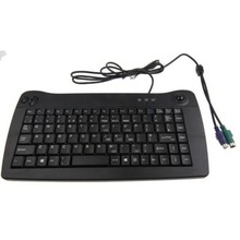 ACCURATUS KYBAC5010 5010PB PS2带轨迹球键盘工控机键盘ACK-5010