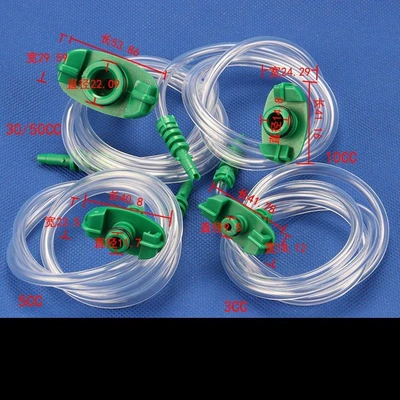 Yapışqan paylayıcı adapterlər, Transparent American-style dispensing adapter
