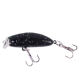 Mini floating water surface system Luya hard bait fake bait multicolor 3.9cm/2g water floating micro Mino built-in ring beads