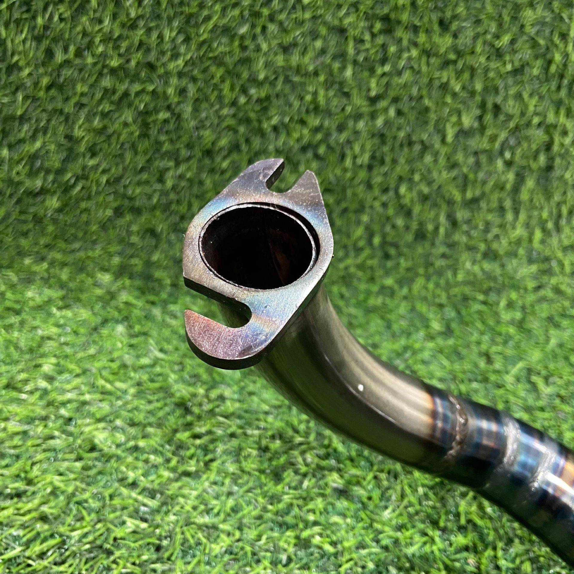 Taiwan V8 manual exhaust pipe JOG50 JOG90 sail AF18 AF27 DIO50 for 70-90CC