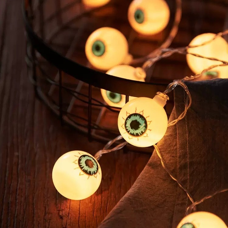 LED String Lights Outdoor Decoration Halloween Scene Pumpkin Lights Home & Garden Lights & Lighting_voghion.com
