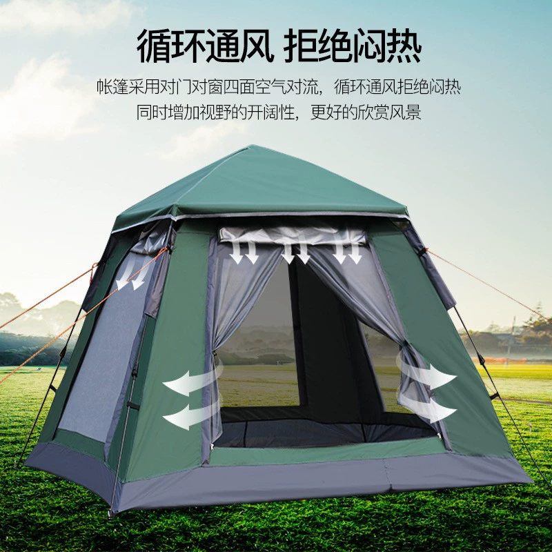 Travel handheld windproof tent for hiking for camping, custom-made