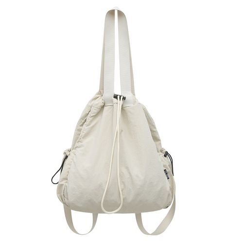 2025 New Fashion Omotesando Style Nylon Dual Shoulder Bag for Women, Ruiying Lightweight Travel Backpack, Casual Large Capacity School Bag