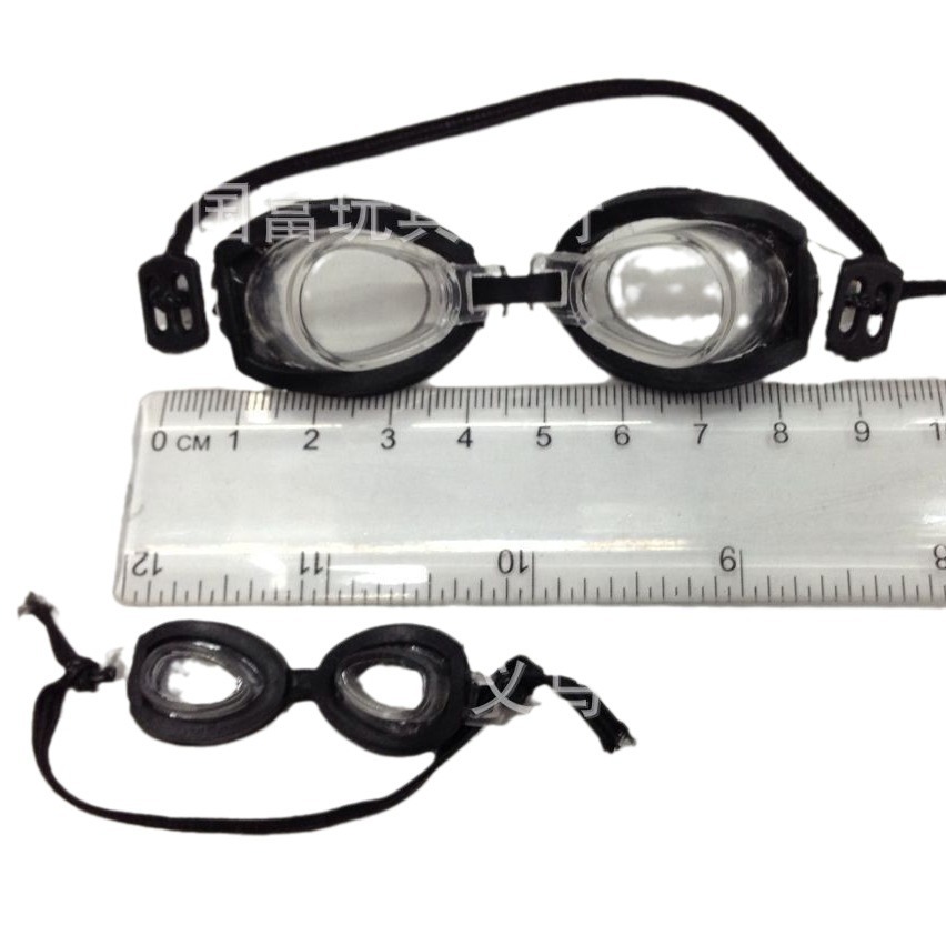 Plush toy with accessories, space glasses for swimming, 8.5cm, diving 5