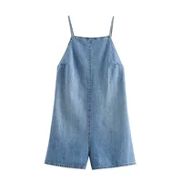 Summer fashionable overall, European style, slim fit, backless