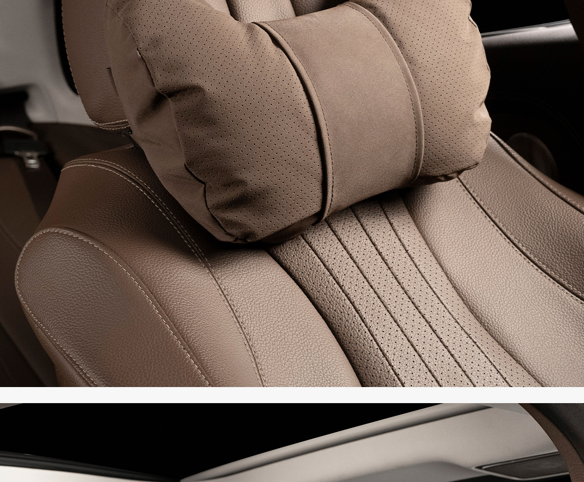 Suitable for car headrest Maybach S-class headrest for car Mercedes-Benz Tesla neck pillow waist cushion