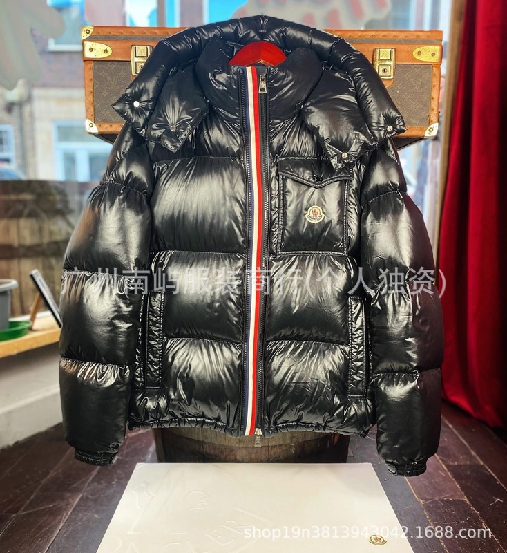 蒙家冬季高品质玛雅三色织带男女款时尚连帽加厚保暖百搭棉服外套|undefined