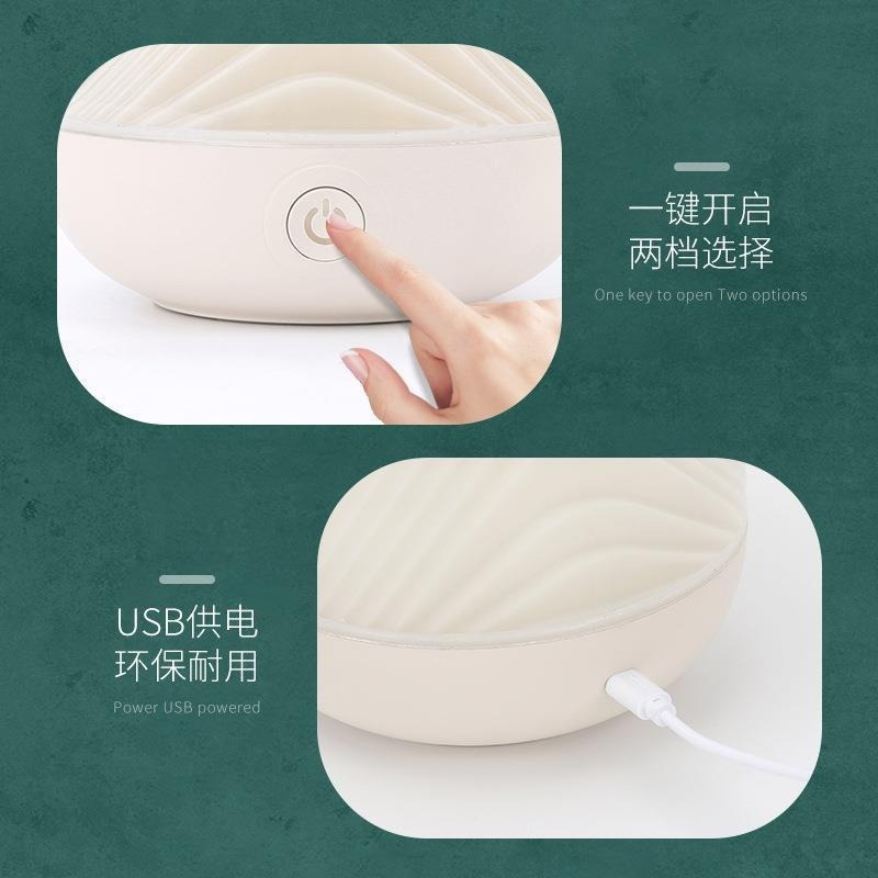 Humidificador recargable por USB, éxito de ventas en TikTok, purificador de aire doméstico de gran volumen de vapor, mini humidificador inalámbrico.