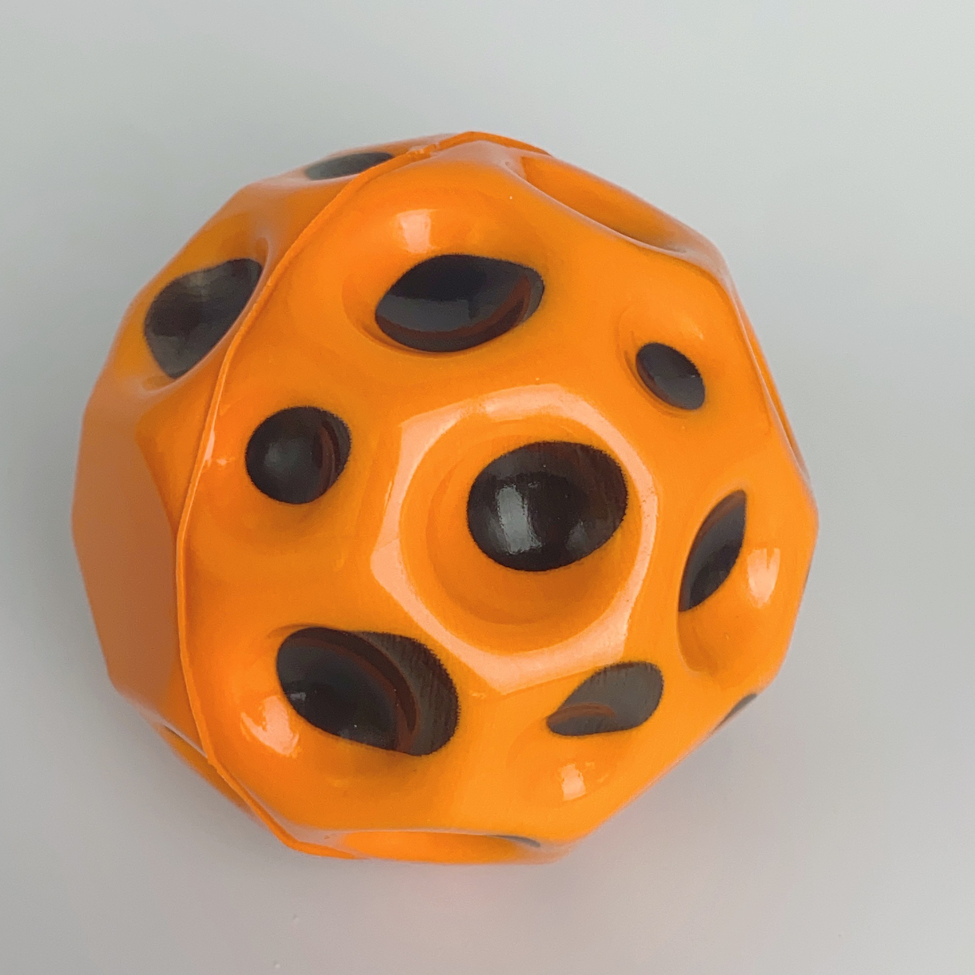 Bolas de alta elasticidad luna de piedra fluorescente de noche cinturón de lámpara cuerda de retroceso muñeca juguetes para niños bolas de acero ejercicio de reacción image 25