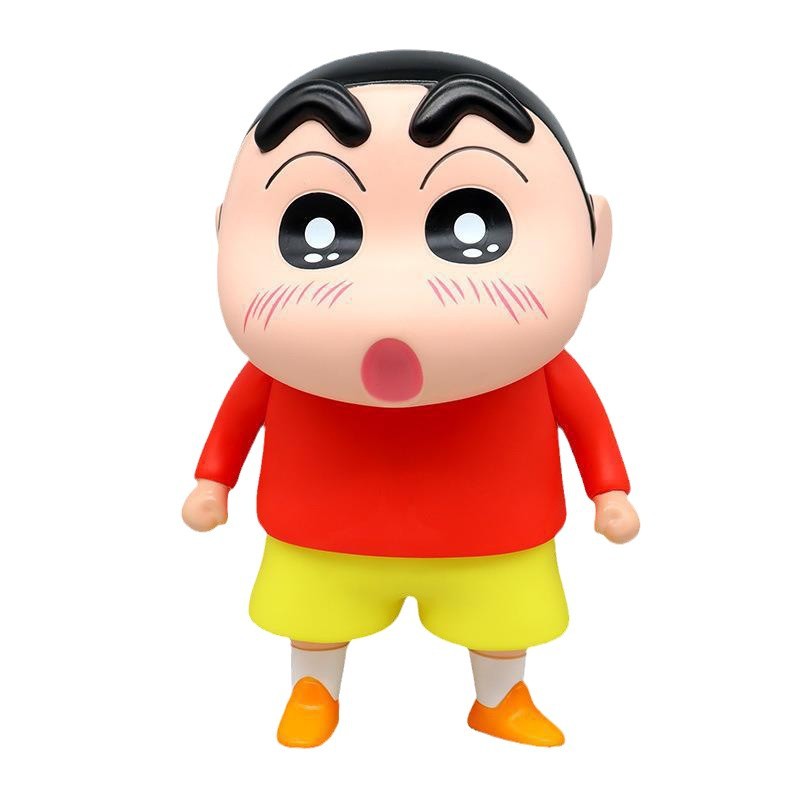 RIMAN CRAYON 작은 새로운 손으로 만든 돼지 저금통 2024 유행 데스크탑 창조적 인 고급 작은 새 모델 장식품 유행 놀이 인형