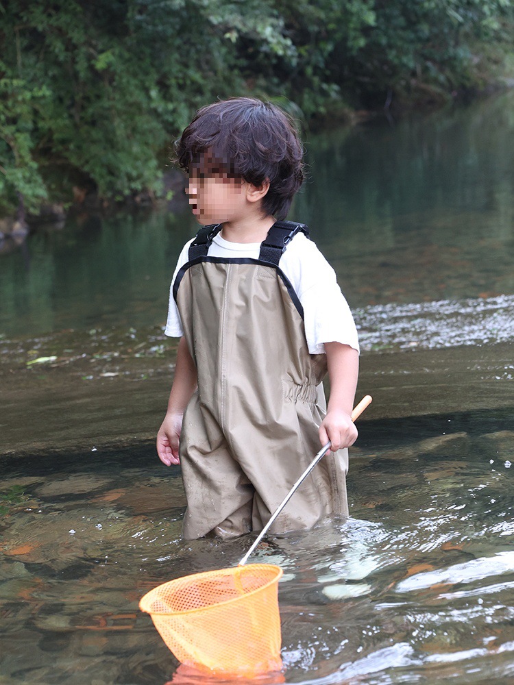 Children's Water Play Suit One-Piece Wading Kindergarten Clothes Beach Fishing and Sea Catching Equipment Children's Wading Pants