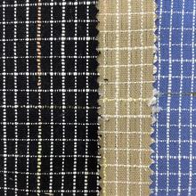 薄款粗纺小方格子布  粗纺格子布料 毛呢格子布 女童女装格子面料