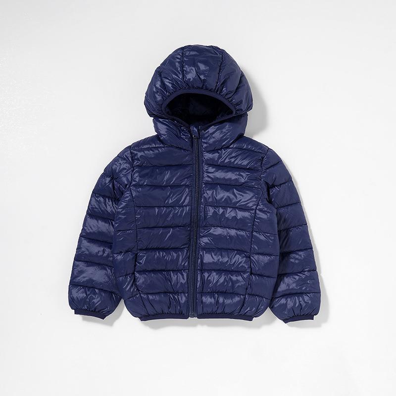 2024 nueva chaqueta acolchada de algodón para niños ligera chaqueta acolchada de algodón para niños mediana y grande chaqueta acolchada de algodón para niños Otoño e Invierno
