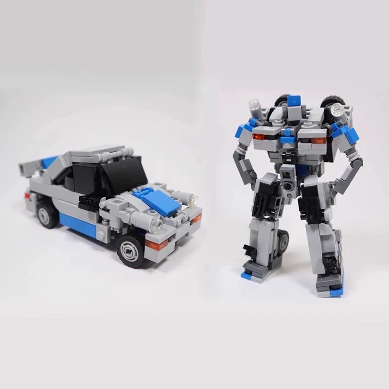 MOC-конструктор совместимый с Lego 144535 Transformers Phantom Exotic Speed ​​SPEED Metamulating Puzzle Cross-border