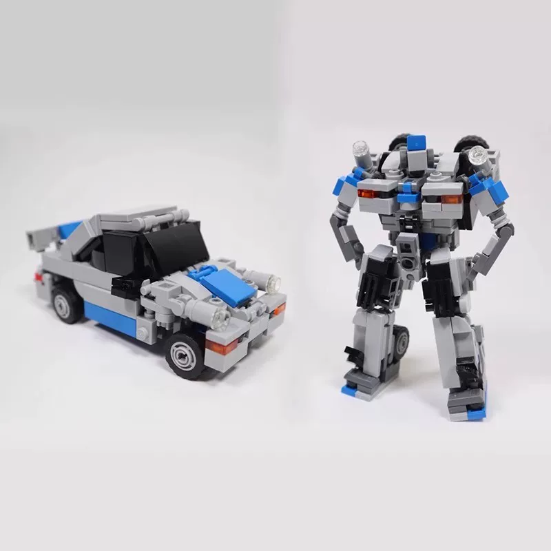 MOC-конструктор совместимый с Lego 144535 Transformers Phantom Exotic Speed ​​SPEED Metamulating Puzzle Cross-border