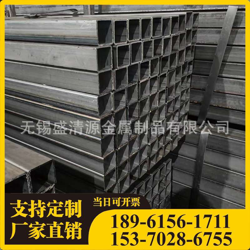现货黑方管钢材铁管大口径冷热镀锌方管40*40矩形管方通加工