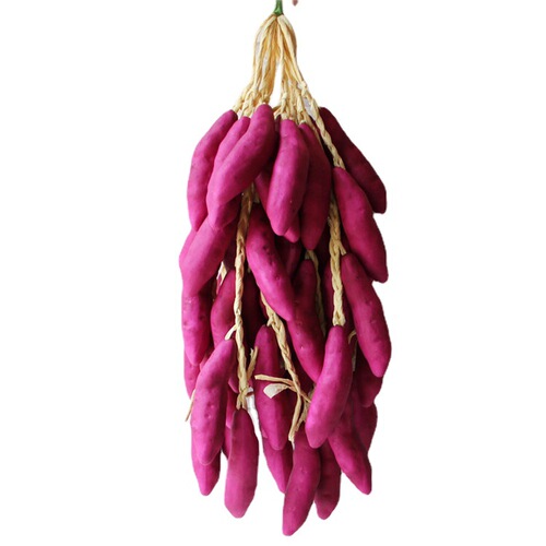 Simulated vegetable skewers garlic corn pepper peanut pumpkin potato farmhouse decoration photography props fruit model