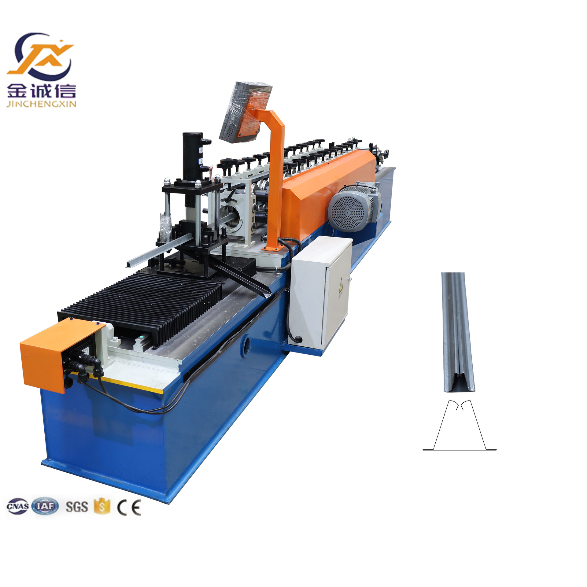 全自动异形三角龙骨机高速龙骨机实体厂家金诚信压瓦机