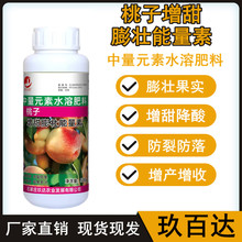 桃树专用肥料坐果精保花保果药防落桃子增甜剂膨大剂桃丰灵专用药