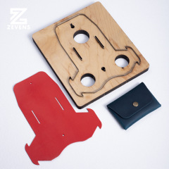 Seamless cardbag die template, handmade DIY leather tool, easy cutting, sharp and durable leather bag pattern