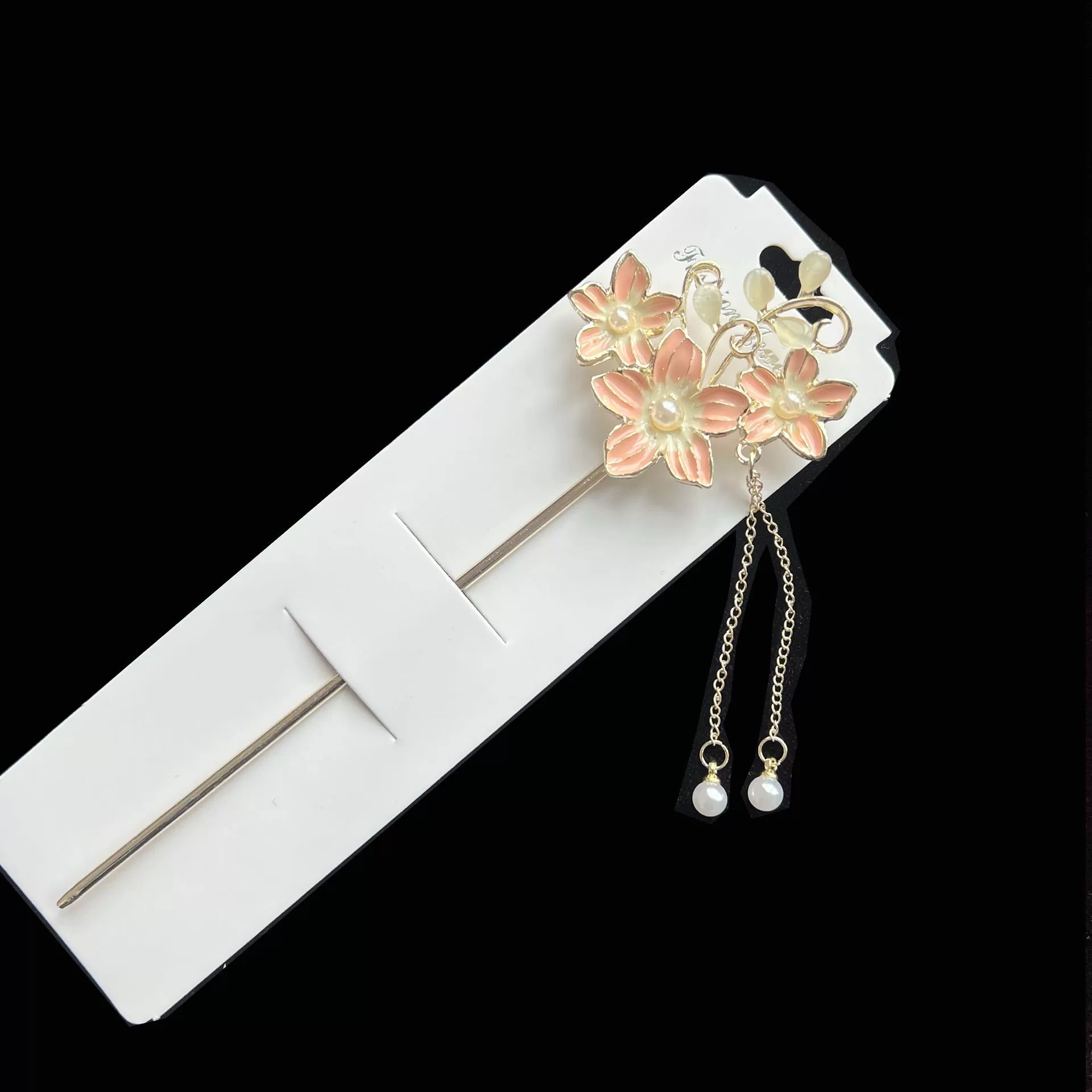 Hairpin Hanfu заколка для волос, орхидея цветочный декоративный аксессуар для волос, простая элегантная китайская стиль