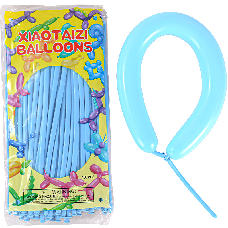 Globos largos en tira 260 globos mágicos 1.8g decoración para fiestas de cumpleaños infantiles globos largos metálicos color macarrón