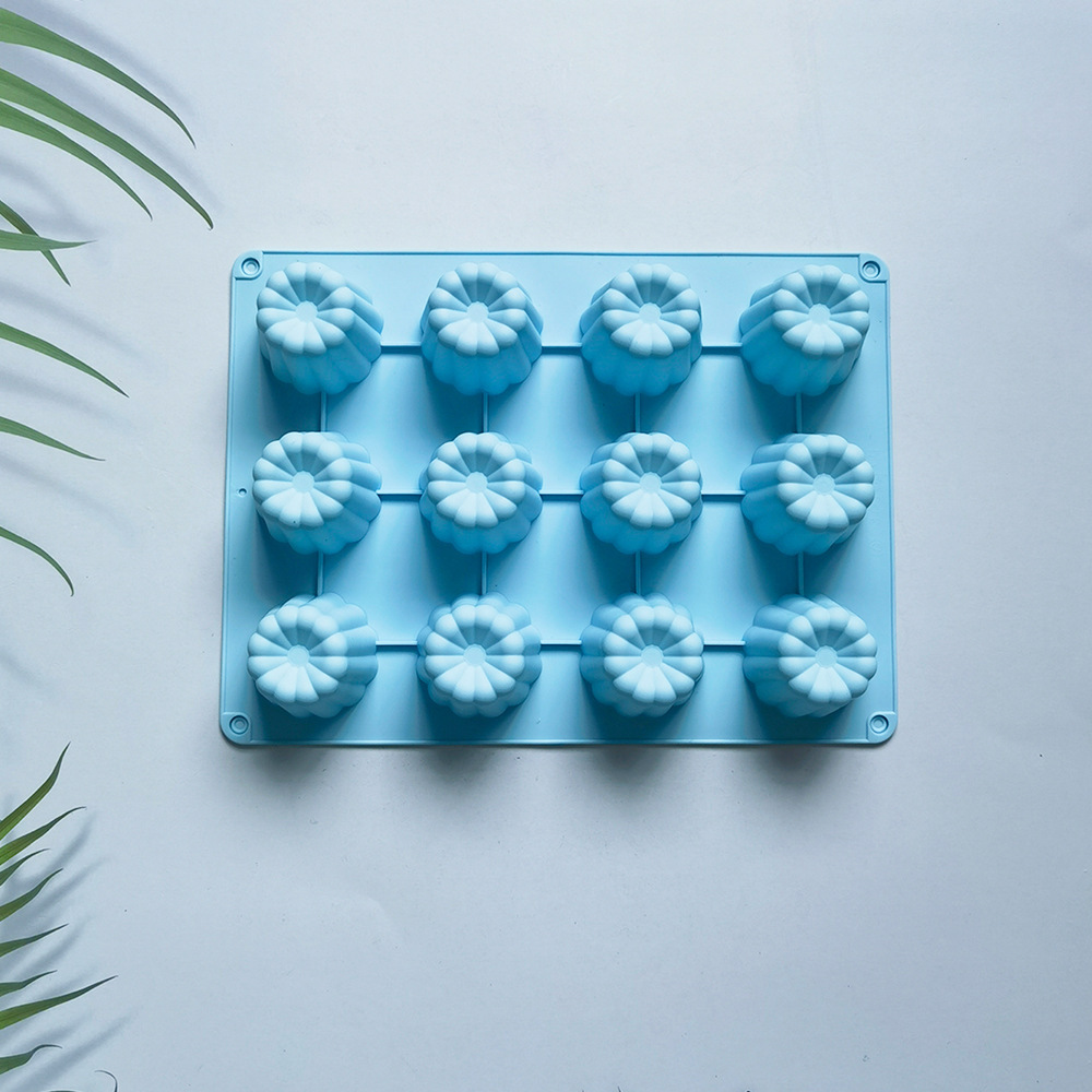 12 Lian Keoli 10 molde de silicona pastel helado pudín molde de postre jabón utensilios