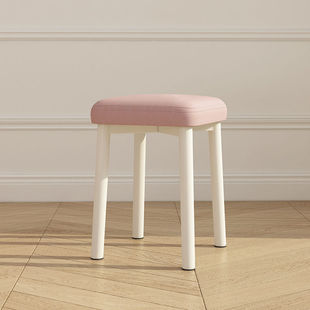 Scandinavian Dining Chair Bedroom Simple Desk Chair Home Stackable Makeup Stool Popular Accessible Luxury Restaurant Stool