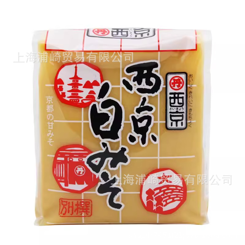 进口日本味增酱 西京白味噌酱500g 西京白米烧鳕鱼味噌正宗味噌汤