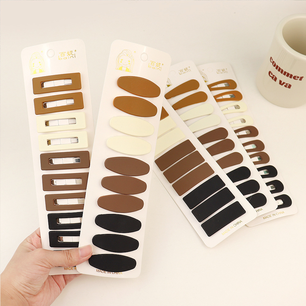 Cute matte set drop-shaped