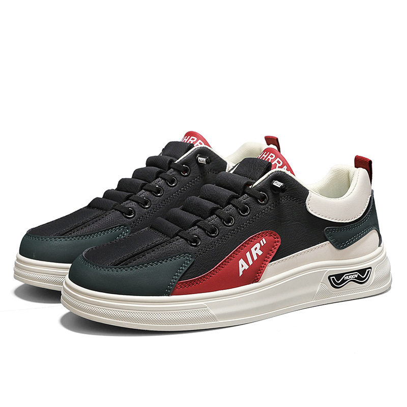 Zapatos de hombre primavera 2025 nuevos zapatos de moda zapatos blancos para estudiantes zapatos de skate casuales para hombres primavera