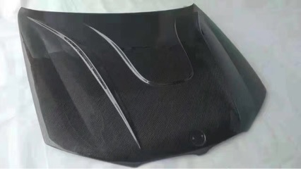 Suitable for BMW X1 F48 F49 modification and upgrade to Harman-style carbon fiber hood