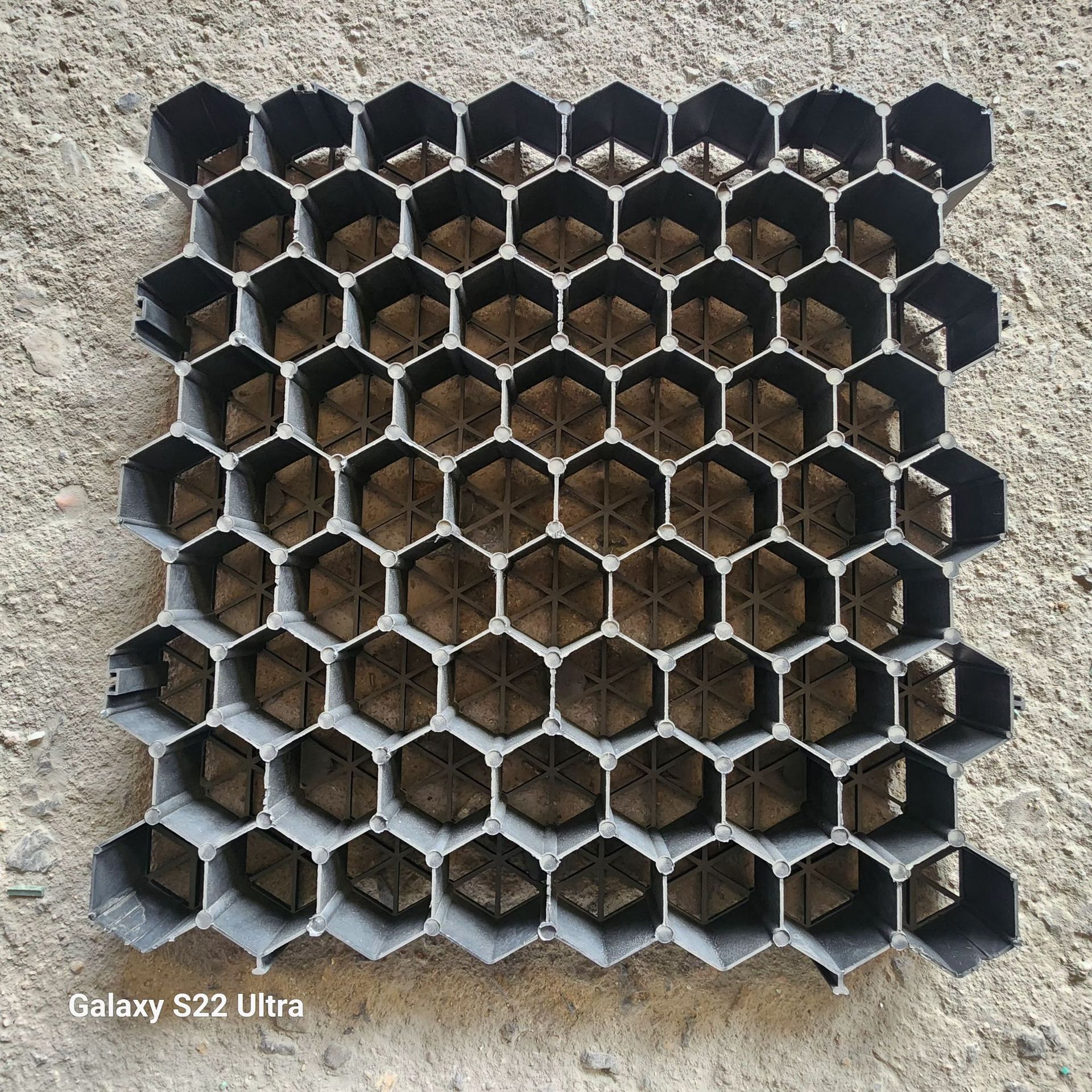 Grille de plantación de césped HDPE estacionamiento jardín verde de 4 cm de alto patio de grava bloqueado ecológico de protección de pendiente