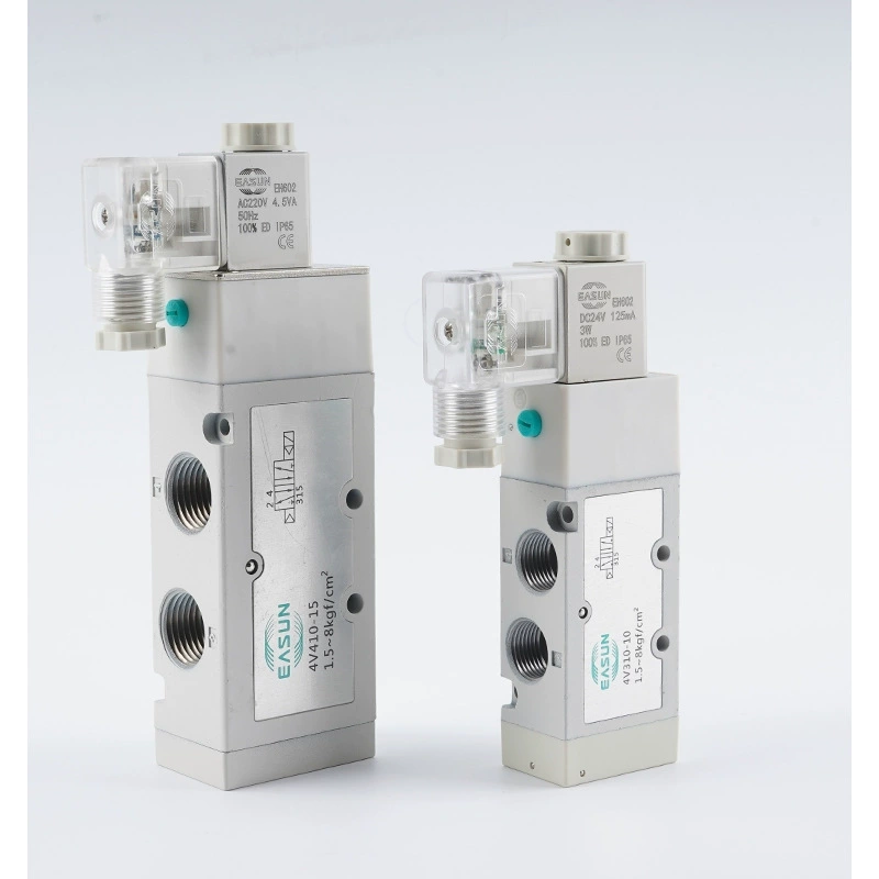 Пневматический электромагнитный клапан EASUN Yiri 4V210-08 4V310-10 4V110-06 4V410-15 AC220