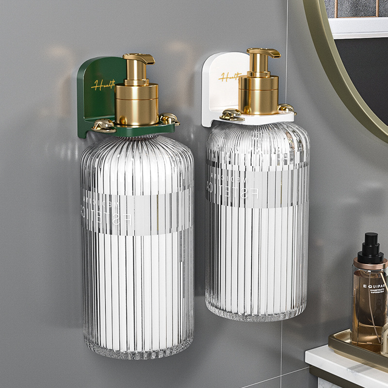 Shower Gel Storage Rack Punch-Free Toilet Shampoo Bracket Household Hand Sanitizer Kitchen Detergent Storage Rack