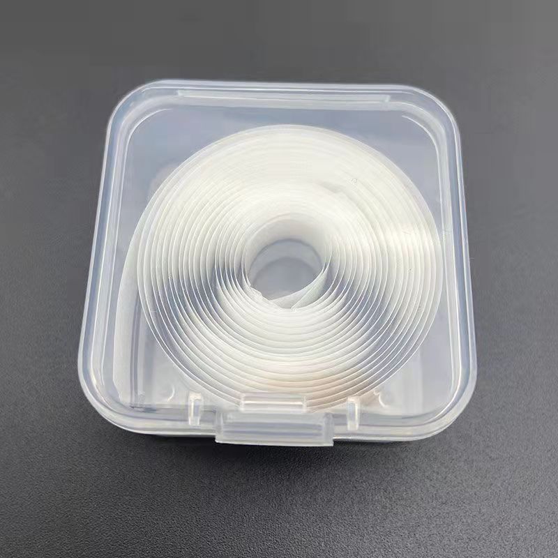 Tira adhesiva de gelatina autoadhesiva sin pegamento tira adhesiva de pestañas postizas sensible a la temperatura tira adhesiva suave y pegajosa