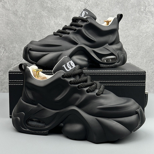 New large men's shoes, dad shoes, thick-soled, stylish and versatile casual shoes, trendy sneakers
