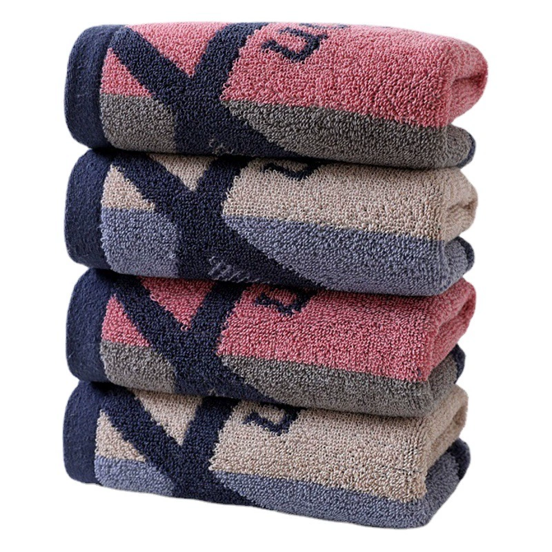 Письмо полотенце подарка темного полотенца стороны взрослой пары абсорбент 35*75 хлопка полотенца мягкого супер оптовое