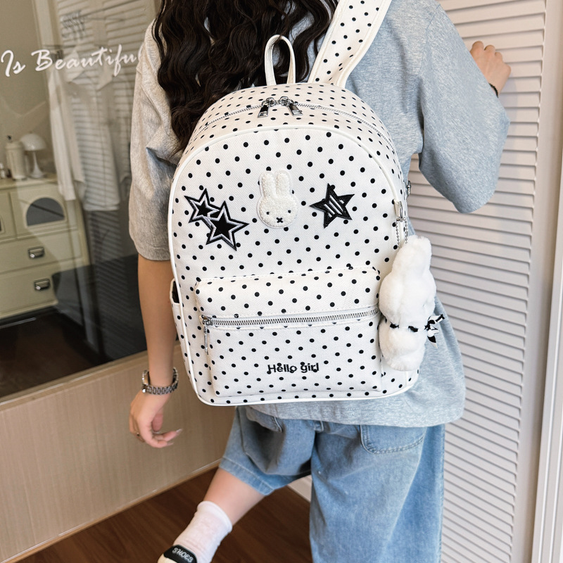Gran capacidad de tendencia en el diseño de moda de viaje, ocio, versátil, 2026 ondas, estrellas, chicas coreanas, mujeres de hombro