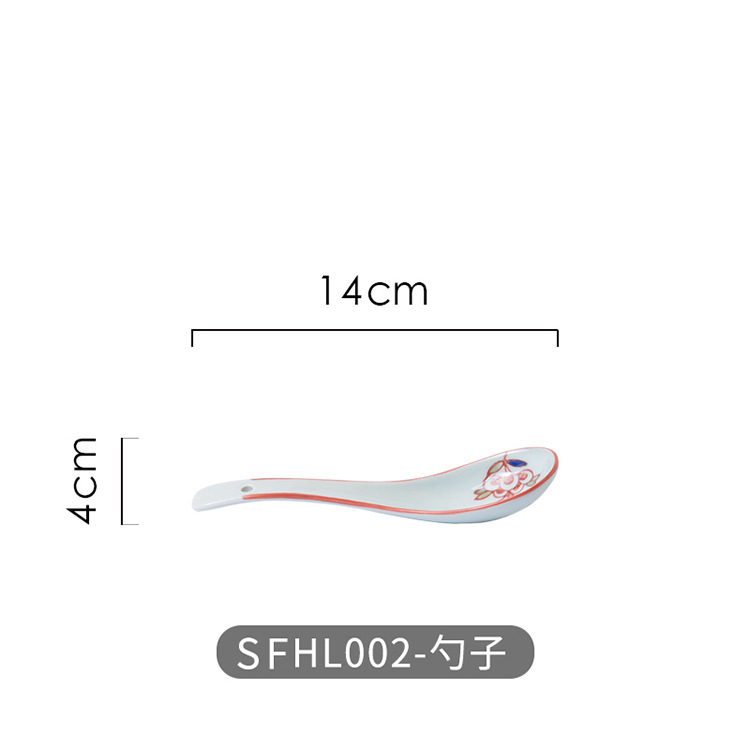 Three-Pointed Japanese-Style Hand-Painted Blue And White Porcelain Household Dessert Eating Internet-Famous Ceramic_voghion.com