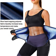 M 37395 Sweat aist Slimming Top ������������ �羳ŷ��
