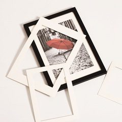 Picture Frame Specific Mounting White Card Paper Insert A4 A3 Four-Grid Nine-Grid Frame Card Paper